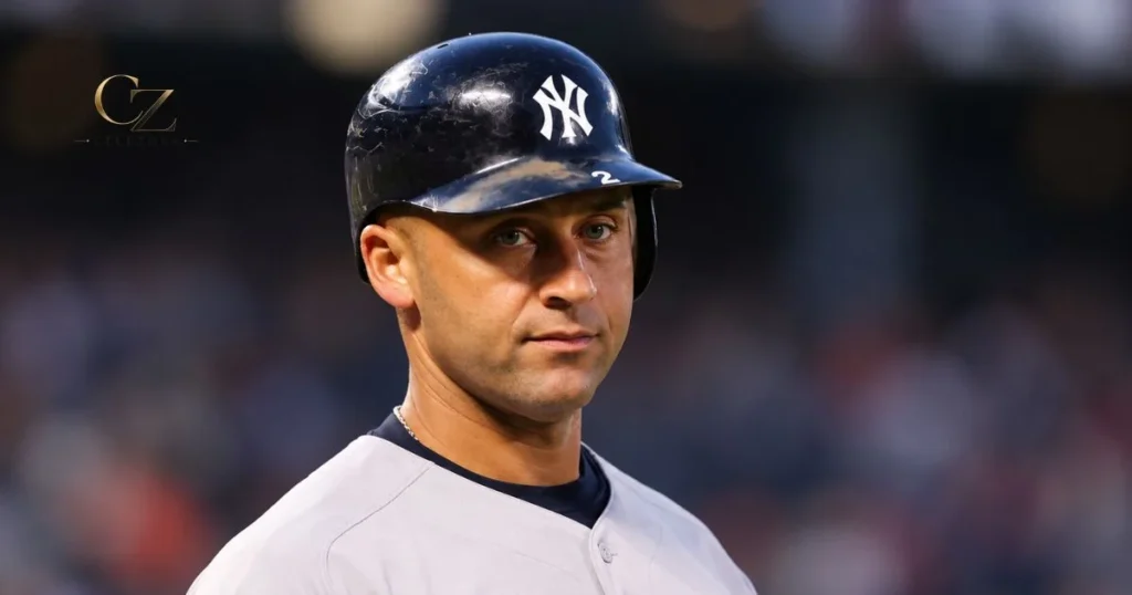 Derek Jeter and Gail Boudreaux
