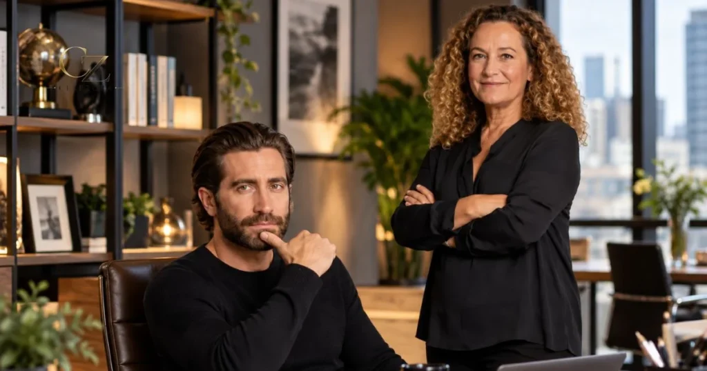 Diane von Furstenberg and Jake Gyllenhaal