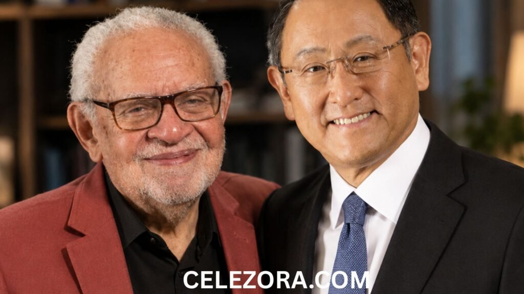 Richard Peery and Akio Toyoda